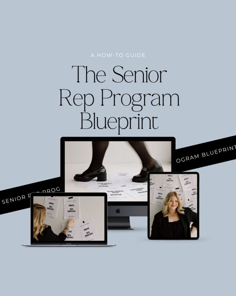 The Blueprint That Built My Business: Launching Your Own Senior Rep ...